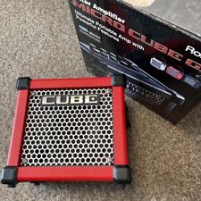 ROLAND MICRO CUBE GX Vermelho M-Cube Japão Amplificador de Guitarra Embutido Multi Efetor comprar usado  Enviando para Brazil