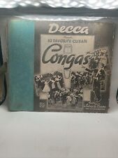 Decca 10 Congas Cubanas Favoritas - Eddie Le Baron & His Orchestra - Álbum #63 segunda mano  Embacar hacia Argentina