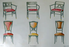 Estampe originale chaises d'occasion  Argenteuil