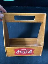 Coca cola wooden for sale  BANSTEAD