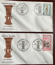 Madagascar 1964 enveloppes d'occasion  Issy-les-Moulineaux