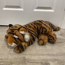 Tigre de peluche grande vintage de 24" marca realista naranja de la Commonwealth, usado segunda mano  Embacar hacia Argentina