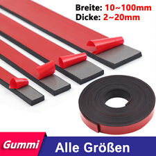 Gummistreifen Selbstklebend Breit 10mm - 100mm Dichtung Gummimatte Vollgumm, usado comprar usado  Enviando para Brazil