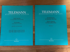 Telemann fantasias flute for sale  Seattle