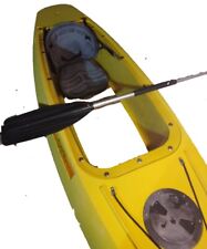 Adulto Amarillo Kayak Con Remo Y Asiento y ver a través de plástico, usado segunda mano  Embacar hacia Argentina