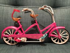 Bicicleta Tándem Rosa Caliente Frozen Barbie Talla Disney Construida para Escala 2 en 1:6, usado segunda mano  Embacar hacia Argentina