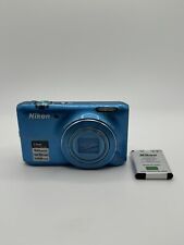 Cámara digital Nikon Coolpix S6400 16,0 MP azul probada ✅✅ RARA AZUL ✅✅ segunda mano  Embacar hacia Argentina