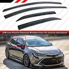 Usado, PARA 2019-2024 COROLLA HATCHBACK JDM VISEIRA DE JANELA PERFIL BAIXO GUARDA CHUVA COM CLIPE comprar usado  Enviando para Brazil