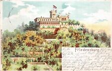 Friedensburg bei Radebeul Sachsen Postkarte AK 1901, gebraucht gebraucht kaufen  Lengenfeld