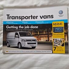 Transporter brochure 2012 for sale  HULL