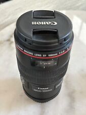 Canon EF 100mm f/2.8L Macro IS USM Lens **HARDLY USED** for sale  Shipping to South Africa