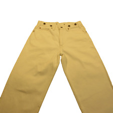 Jeans masculino 40552251 vintage Levis suspensório cravejado branco 32x32 (medido 31x32) comprar usado  Enviando para Brazil