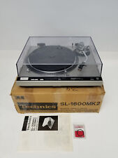 Toca-discos vintage Technics SL-1600MK2 acionamento direto com caixa original comprar usado  Enviando para Brazil
