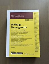 Wichtige steuergesetze 2021 gebraucht kaufen  Röthenbach a.d.Pegnitz