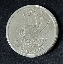 1934 Chicago Centruy of Progress PHOT-O-COIN Federal Building Souvenir for sale  Shipping to South Africa