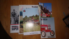 Brochures dépliants tracteurs d'occasion  Riom-ès-Montagnes