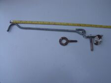 RECLAIMED GALVANIZED DOOR, GATE.WINDOW HOLDER HOOK STAY 13 inches LONG for sale  Shipping to South Africa