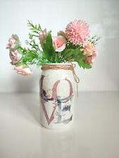 Valentine flower vase for sale  NORTHAMPTON