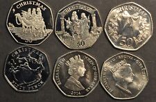 Gibraltar christmas 50p for sale  SIDMOUTH