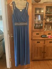 Ladies blue long for sale  ROCHFORD