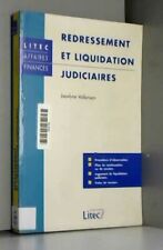 Redressement liquidation judic d'occasion  France