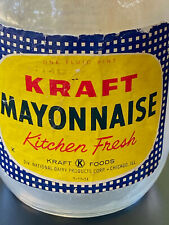 Vintage 1931 Kraft Mayonnaise Jar for sale  Chatham