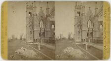 CHICAGO FIRE SV - St James Episcopal Church - GN Barnard c1871, used for sale  Shipping to South Africa