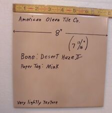 1 peça. *Bone - Desert Haze - Mink" piso de cerâmica; American Olean 8" X 8" novo comprar usado  Enviando para Brazil