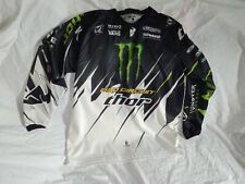 Thor Phase Motor Cross Motorcycle Monster Energy Drink Logo Shirt Size Large for sale  Shipping to South Africa