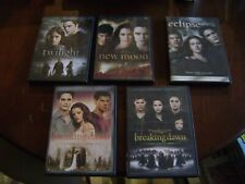 A Saga Crepúsculo Série Completa DVD Lote Todos os 5 Filmes Romance Kristen Stewart comprar usado  Enviando para Brazil