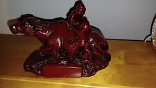 Chinese red soapstone for sale  WARRINGTON
