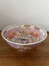 New Hall 425 Boy At The Window  Large Punch Bowl c1810-20 Pat Preller Collection for sale  Shipping to South Africa