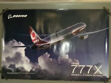 2014 The Boeing Co Boeing 777X Poster ~  36" X 24" for sale  Shipping to South Africa