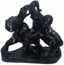 Elephant figurine black for sale  Antioch