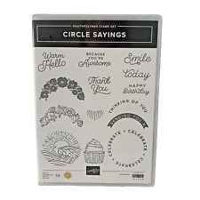 Stampin circle sayings for sale  Shipping to Ireland