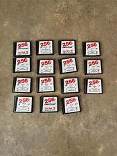 Used, 15PCS SANDISK 256MB COMPACT FLASH CARD 256MB CF MEMORY CARD AA5-4 for sale  Shipping to South Africa