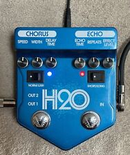 Used, Visual Sound H2O v2 Chorus and Echo Guitar Effects Pedal - Very Nice! for sale  Shipping to South Africa