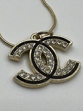 Used, STAMPED  Chanel Repurposed Pendant Necklace  Gold 16’+  Adjustable Chain for sale  Biloxi
