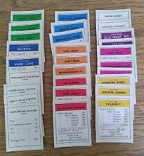 monopoly deed cards for sale  ST. AUSTELL