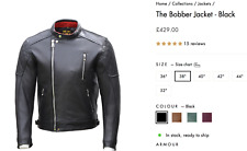 davida leather jacket for sale  FROME