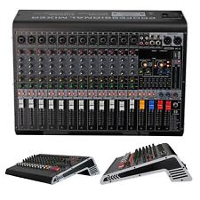 Placa de mixagem console DJ efeito 99DSP mixer podcast áudio profissional 12 canais comprar usado  Enviando para Brazil