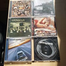 (6) CDs de rock: Puddle Of Mudd, Hinder, Stone Sour, Nickelback comprar usado  Enviando para Brazil