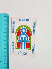 Autocollant tunisie tunesi d'occasion  Expédié en France