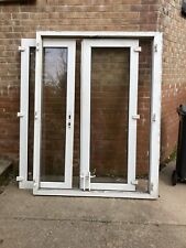 White upvc french for sale  CARDIFF