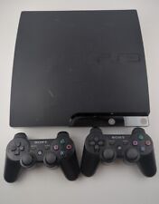 Console Sony PlayStation 3 PS3 Slim 150GB (CECH-2502A) + 2 controles testados comprar usado  Enviando para Brazil