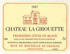 1987 etiquette vin d'occasion  Dijon