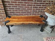 Handmade wood bench for sale  Rock Island