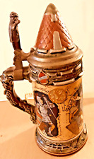 ANTIQUE METTLACH BEER STEIN # 2382"" THIRSTY KNIGHT" " DER DURSTIGE RITTER" for sale  Shipping to South Africa