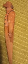 marcador de página de livro vintage esculpido à mão madeira artista italiano Anri raro comprar usado  Enviando para Brazil