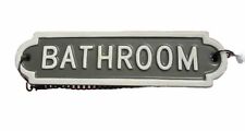 vintage bathroom sign for sale  GLASGOW